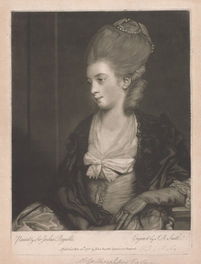 Theophelia Gwatkin (de soltera Palmer) de John Raphael Smith