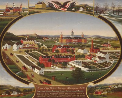 Asilo del condado de Berks, 1880 de John Rasmussen