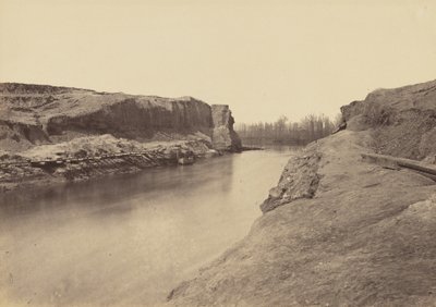 Canal Dutch Gap, río James de John Reekie