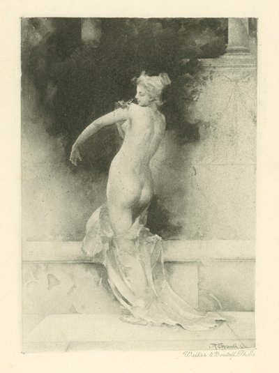 Ilustración para los poemas de Catulo (fotograbado) de John Reinhard Weguelin