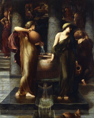 El trabajo de las Danaides, 1878 de John Reinhard Weguelin