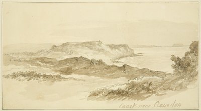 Costa cerca de Clevedon de John Reverend Eden