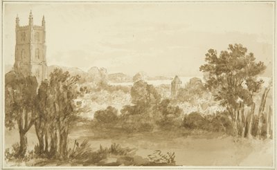 Iglesia de Portbury y Posset Point de John Reverend Eden