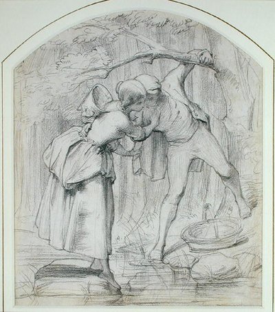 El cruce, c.1860 de John Richard Clayton