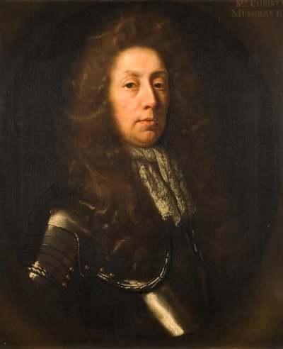 Retrato de Sir Charles Musgrave, 1691 de John Riley