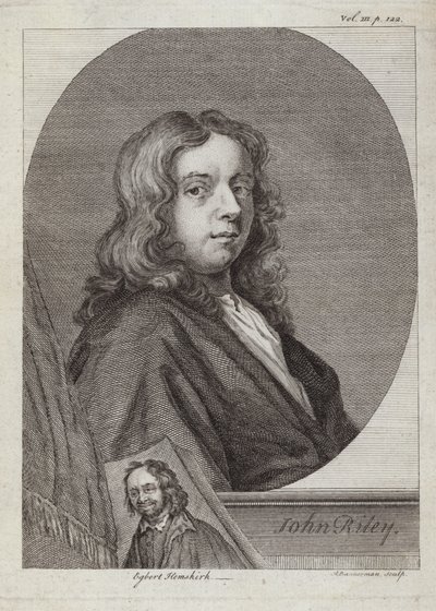 Retrato de John Riley de John Riley