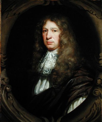 Retrato de Sir John Streynsham Master (1604-1723) de John Riley