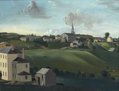 Meetinghouse Hill, Roxbury, Massachusetts de John Ritto Penniman