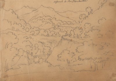 Subida a la Bocheta de John Robert Cozens