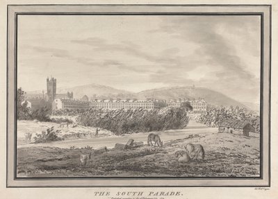 Bath: South Parade de John Robert Cozens