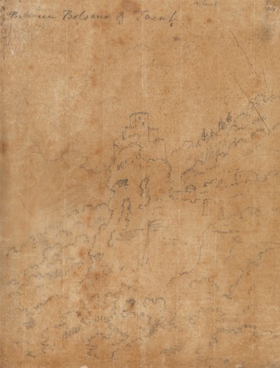 Entre Bolzano y Trento de John Robert Cozens