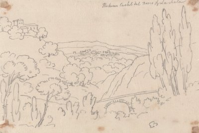 Entre Castel del Bosco y La Scala de John Robert Cozens