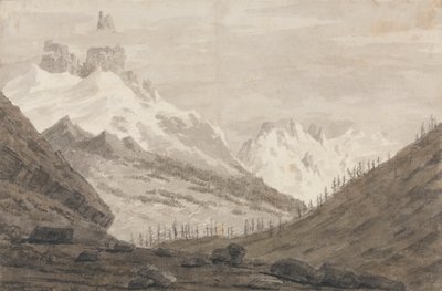 Entre Chamonix y Martigny de John Robert Cozens