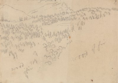 Entre Innsbruck y Schönberg de John Robert Cozens