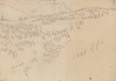 Entre Innsbruck y Schönberg de John Robert Cozens