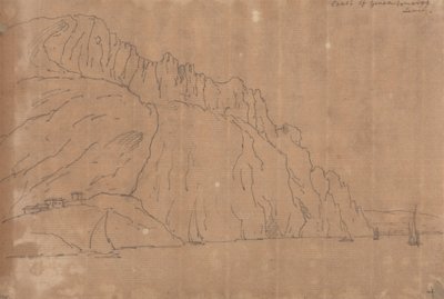 Costa de Génova de John Robert Cozens
