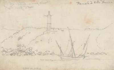 Farol Villa Franca de John Robert Cozens