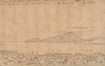 De la Villa de Sir W. Hamilton, Portici, 12 de agosto de John Robert Cozens