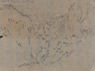 Grand Chartreuse, 24 de octubre de John Robert Cozens