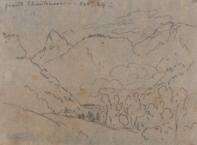 Grand Chartreuse, 24 de octubre de John Robert Cozens