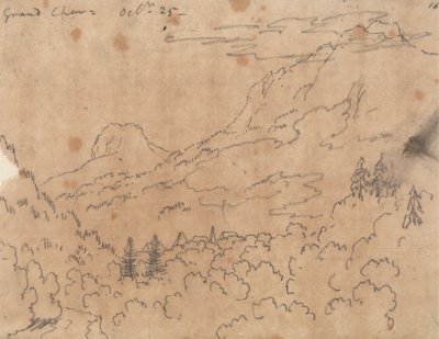 Grand Chartreuse, 25 de octubre de John Robert Cozens