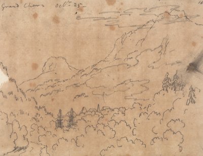 Grand Chartreuse, 25 de octubre de John Robert Cozens