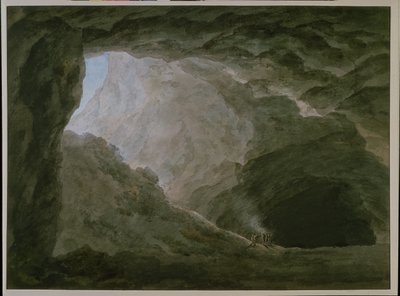 Gruta en la Campagna de John Robert Cozens