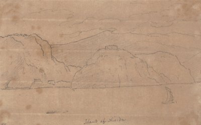 Isla de Nisida de John Robert Cozens
