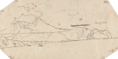 Isla de Nisida de John Robert Cozens