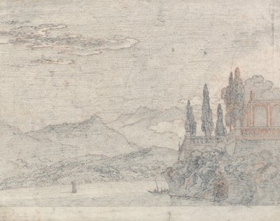 Isla Borromean, Lago Mayor de John Robert Cozens