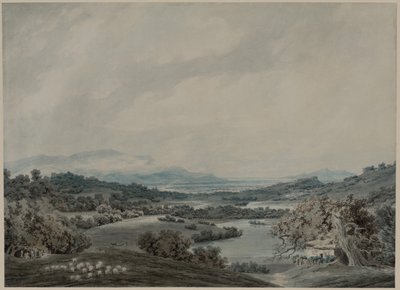 Italian Landscape de John Robert Cozens