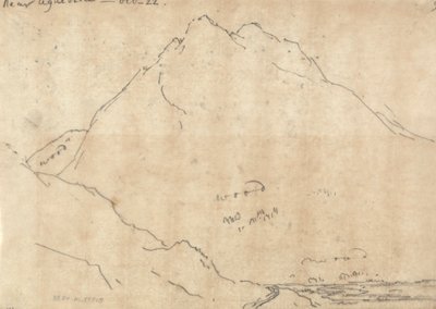 Cerca de Aiguebelle de John Robert Cozens