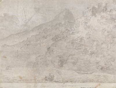 En la costa de Salerno de John Robert Cozens