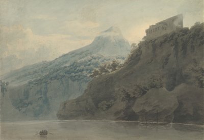 En el Golfo de Salerno cerca de Vietri, septiembre de 1782 o más tarde de John Robert Cozens
