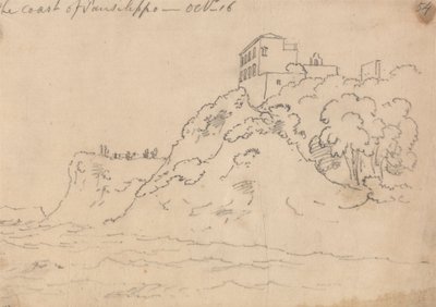 La costa de Posillipo, 16 de octubre de John Robert Cozens