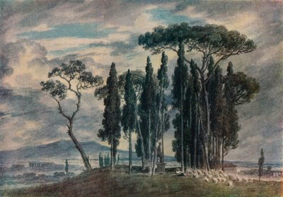 La Villa Negroni de John Robert Cozens