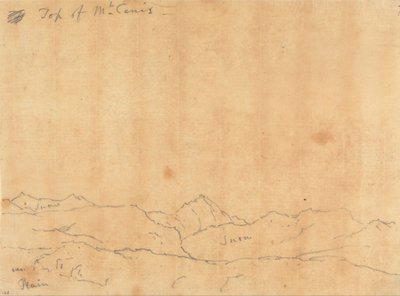 Cima del Monte Cenis de John Robert Cozens