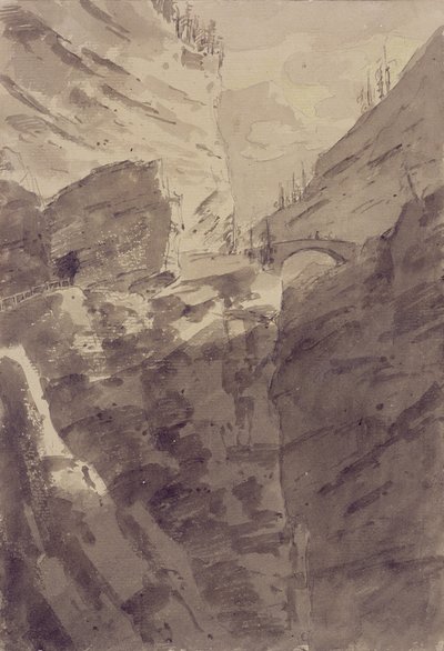 Via Mala en los Grisones de John Robert Cozens