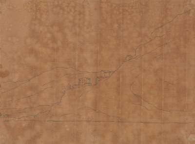 Villas en una ladera de John Robert Cozens