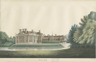 Hilton Hall: pintura en acuarela de John Robert Fernyhough