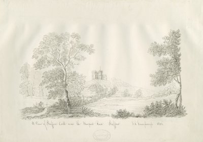 Castillo de Stafford - Cerca de la Carretera de Newport de John Robert Fernyhough