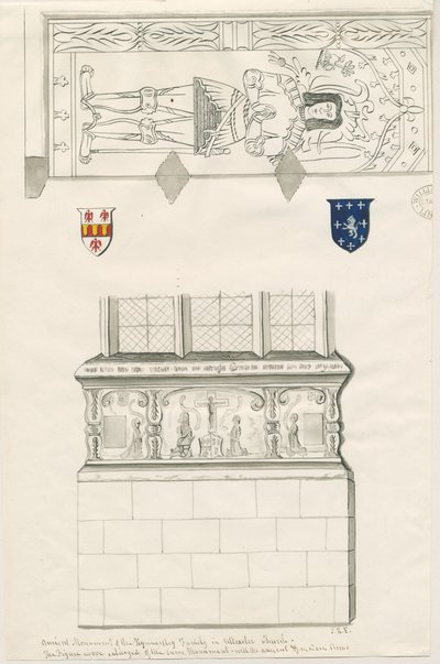Iglesia de Uttoxeter - Monumento de la Familia Kinnersley de John Robert Fernyhough