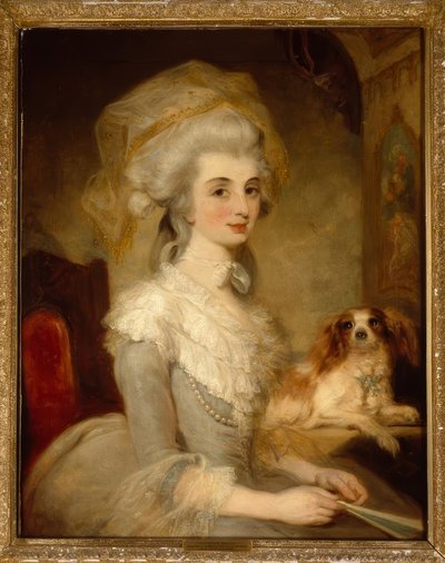 Retrato de Catherine Baillie de John Robert Wildman