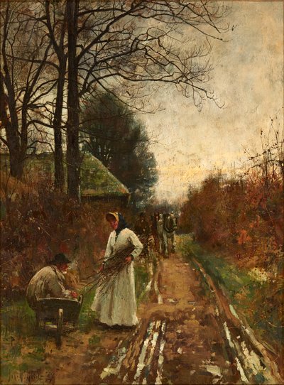 Recolección de leña de John Robertson Reid