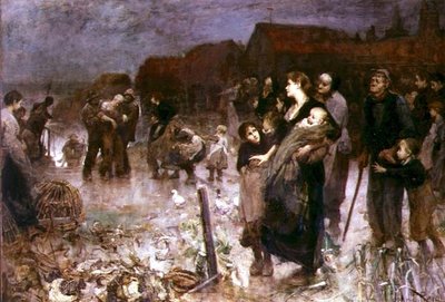 El naufragio, Cornualles de John Robertson Reid