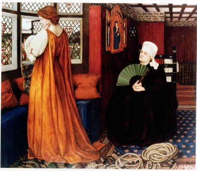 Julieta y su nodriza de John Roddam Spencer Stanhope