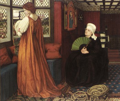 Julieta y su nodriza de John Roddam Spencer Stanhope