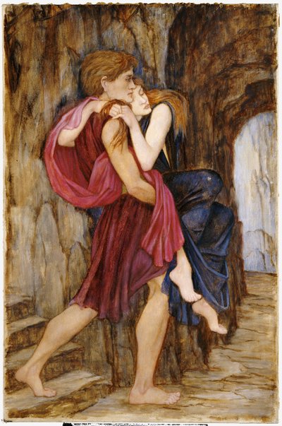La fuga, c.1900 de John Roddam Spencer Stanhope