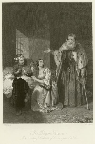 Los Dos Foscari de John Rogers Herbert