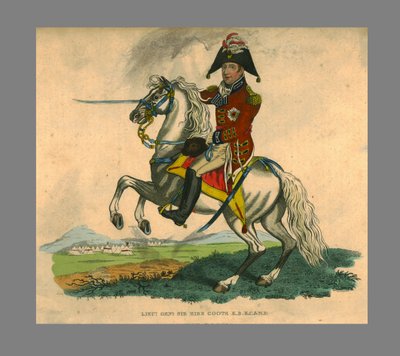 Teniente General Sir Eire Coote. K.B. K.C.&M.P., 1816 de John Romney